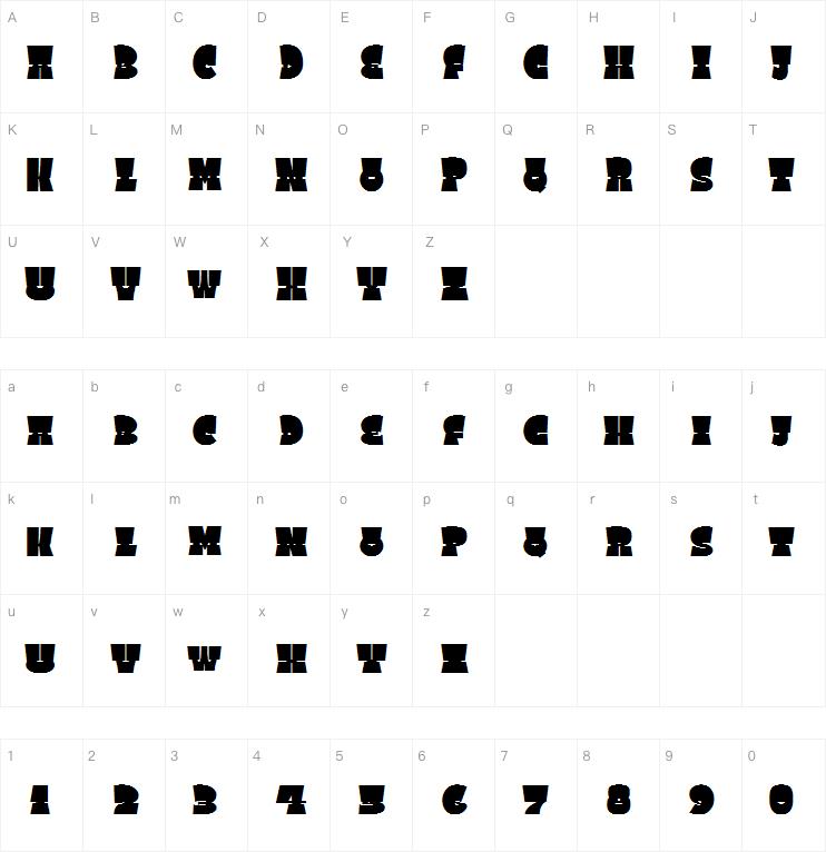 Square Spray字体