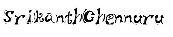 SrikanthChennuru字体