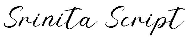 Srinita Script