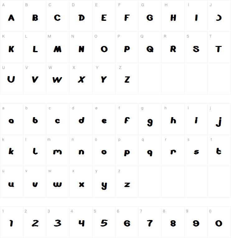 STABILO Spidol字体