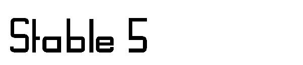 Stable 5
