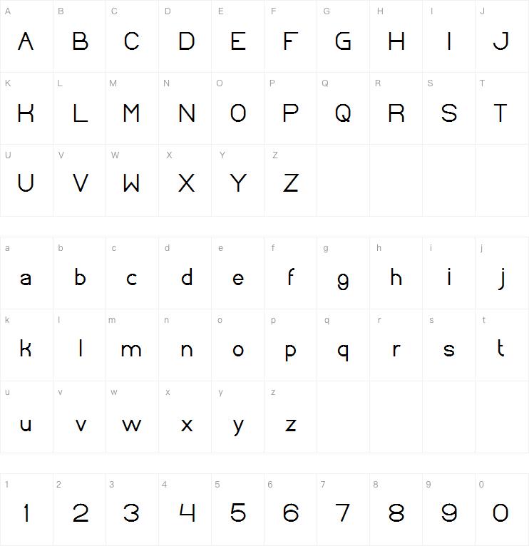 Standard International字体