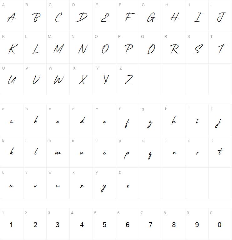Standups字体