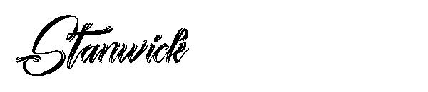 Stanwick字体