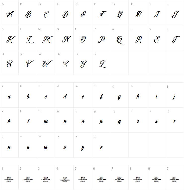 Starella Tattoo字体