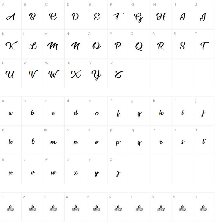 Star Light字体