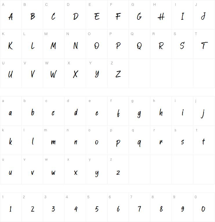 StarTrack字体