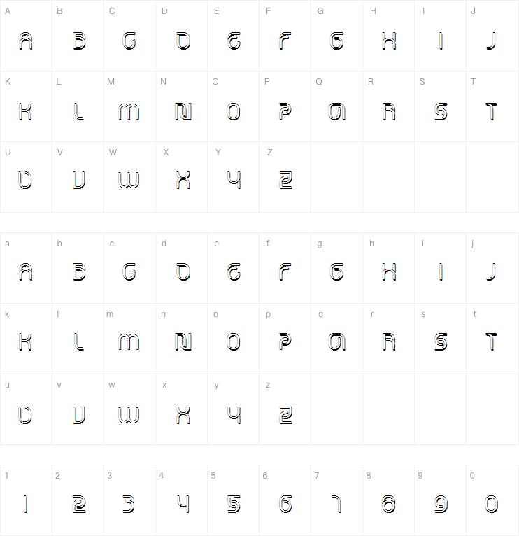 Star Tracks字体