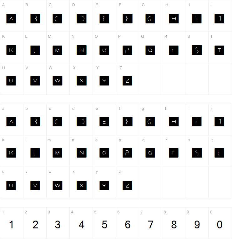 Stealthy Bastards字体