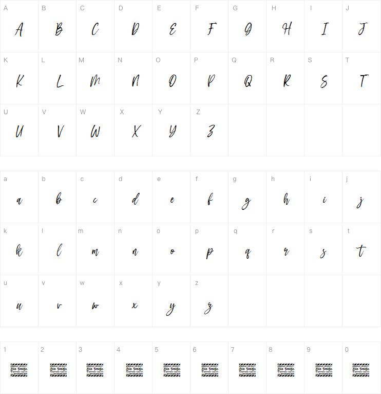 Steamy Miracles字体