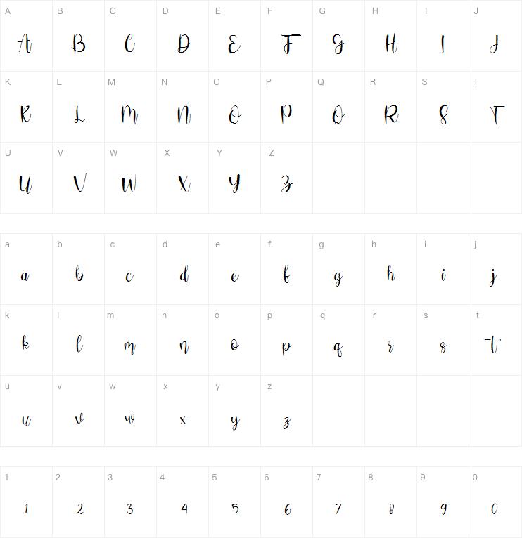 Stefany Signature字体