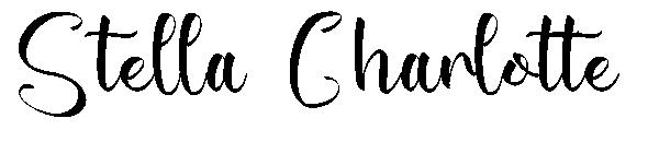 Stella Charlotte字体