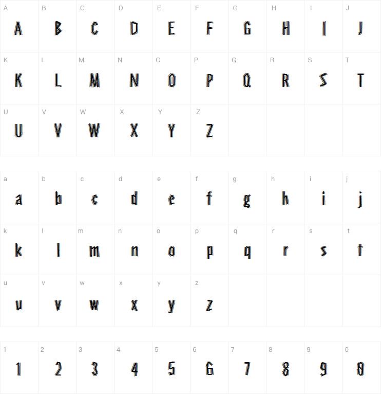 Stereoscope字体