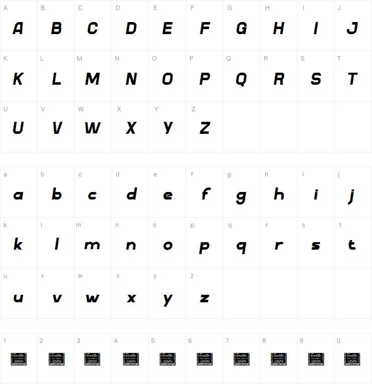 Stigo REG PERSONAL字体