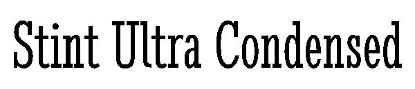 Stint Ultra Condensed字体