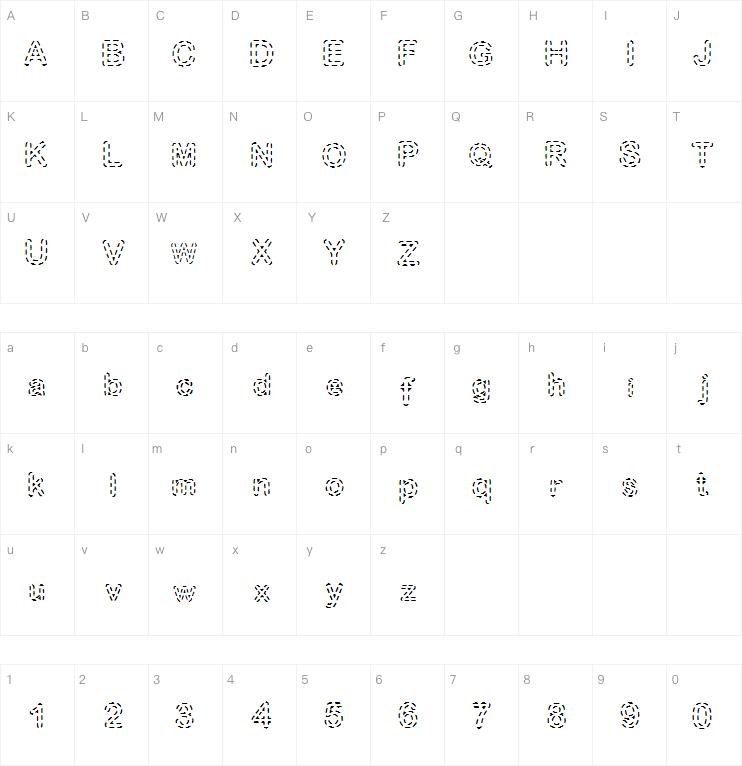 Stitch Rounded字体
