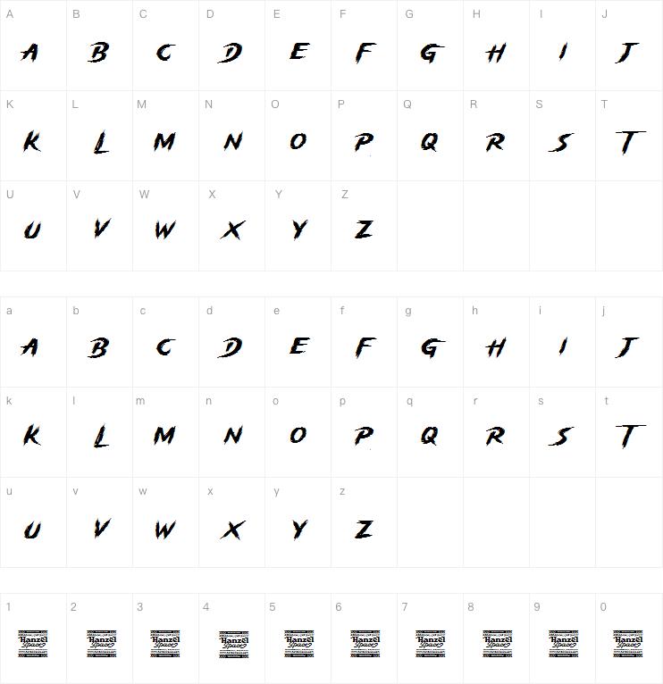 Storm Gust字体