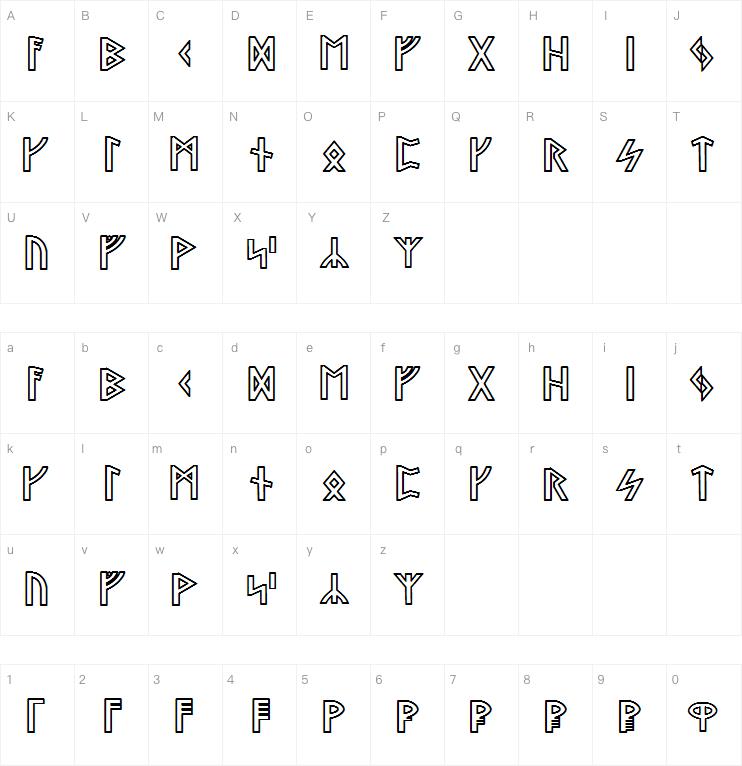 StormningAesir字体
