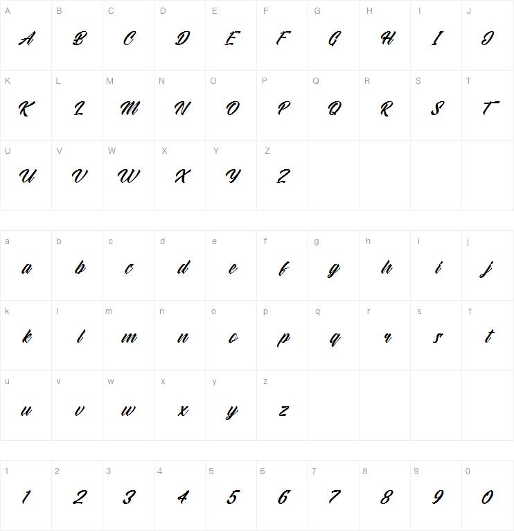 Straight Ahead字体