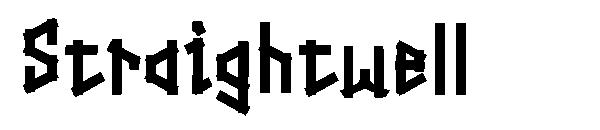 Straightwell字体