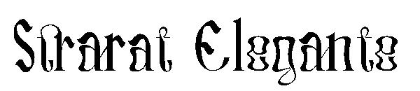 Strarat Elegante字体
