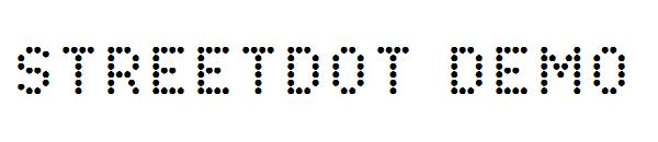 StreetDot Demo字体