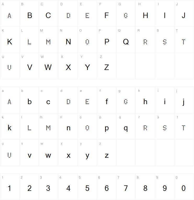StreetDot Demo字体