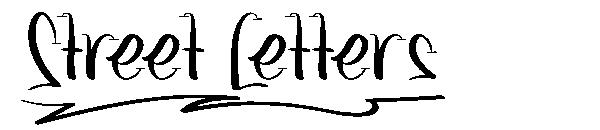 Street Letters字体