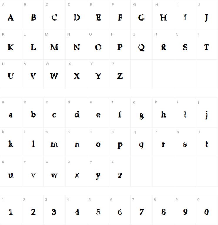 Strip Club Motion Sickness字体