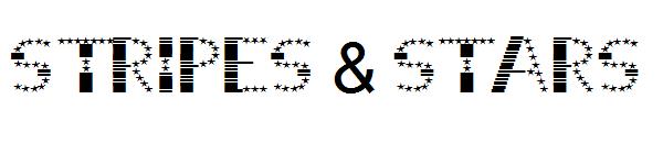 STRIPES & STARS字体