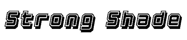 Strong Shade字体