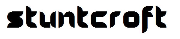 Stuntcroft字体