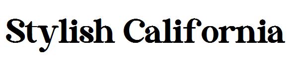 Stylish California字体