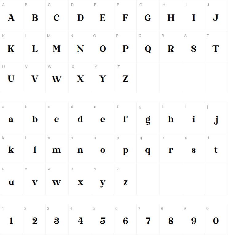 Stylish California字体