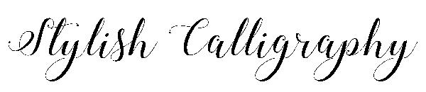 Stylish Calligraphy字体