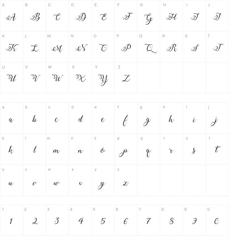 Stylish Calligraphy字体