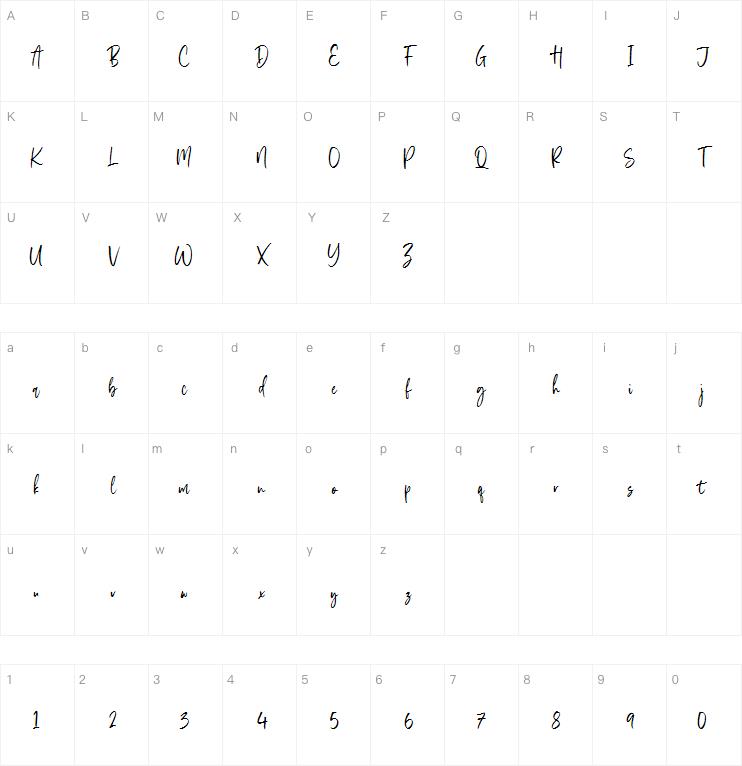 Stylish Garden字体