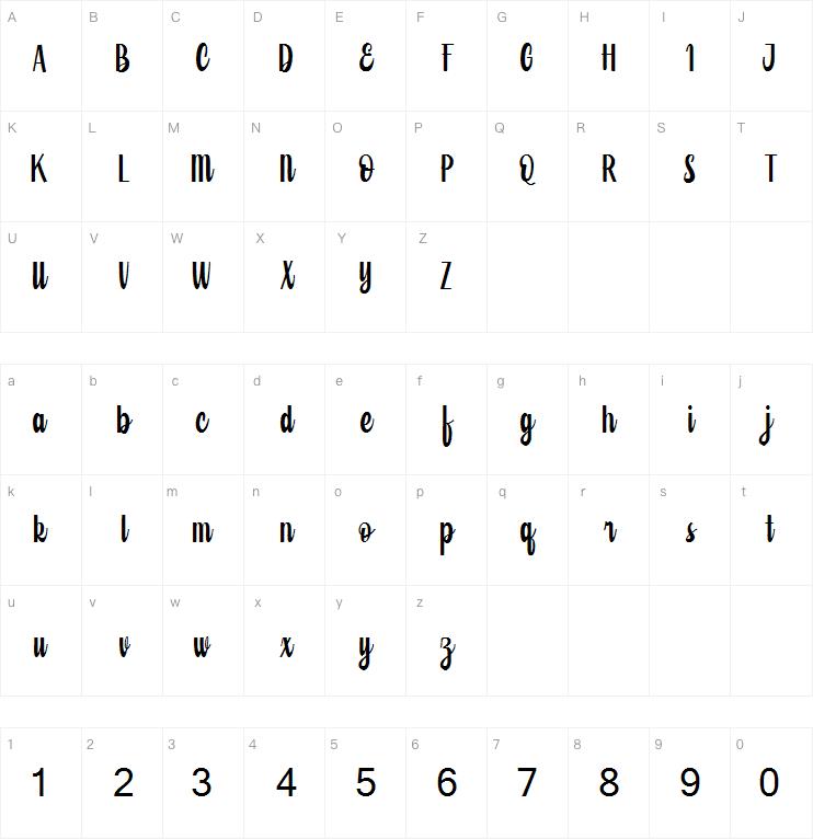 Suballie字体