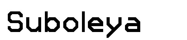 Suboleya字体