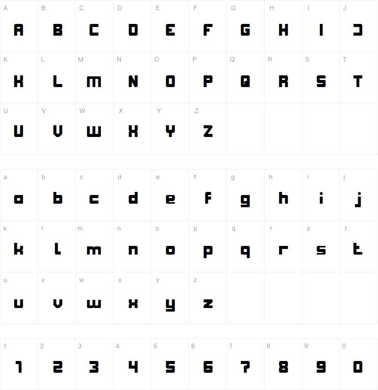 SUB URBAN City字体