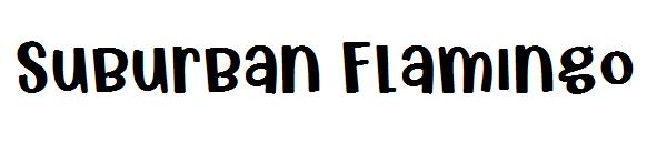 Suburban Flamingo字体