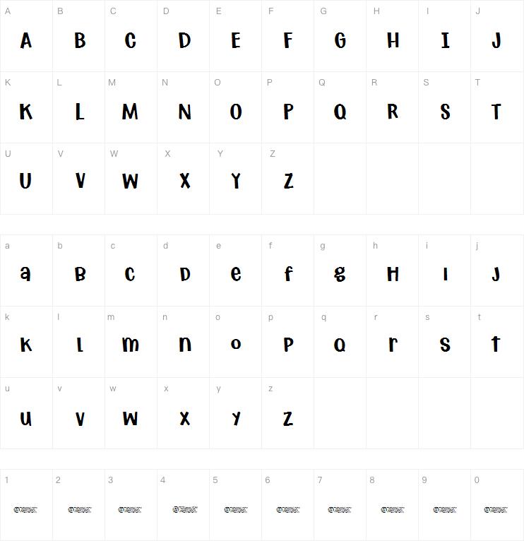 Suburban Flamingo字体
