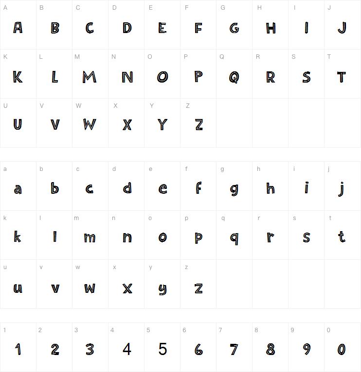 Sugarloaf DEMO字体