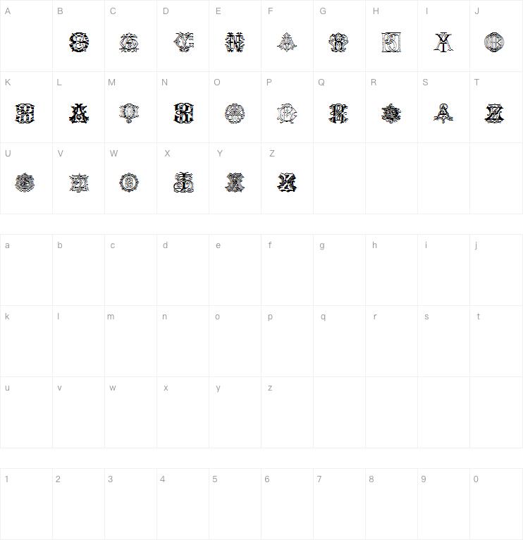 Sughayer Initials_04字体