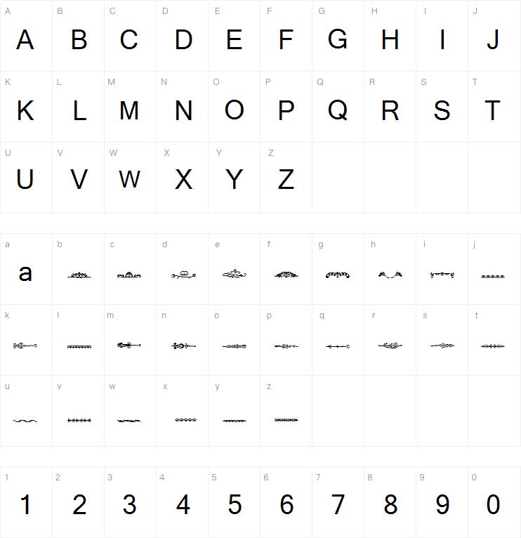 Sughayer Separates 11字体