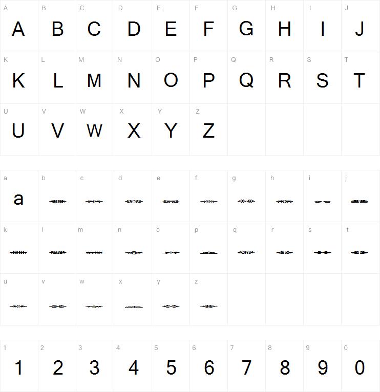 Sughayer Separates 13字体