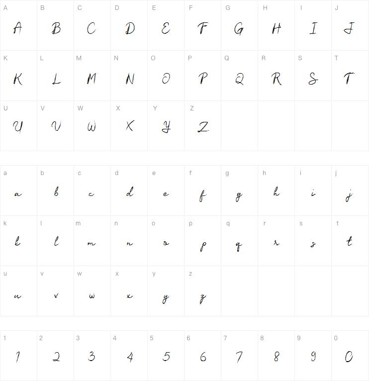 Sugih Janji字体