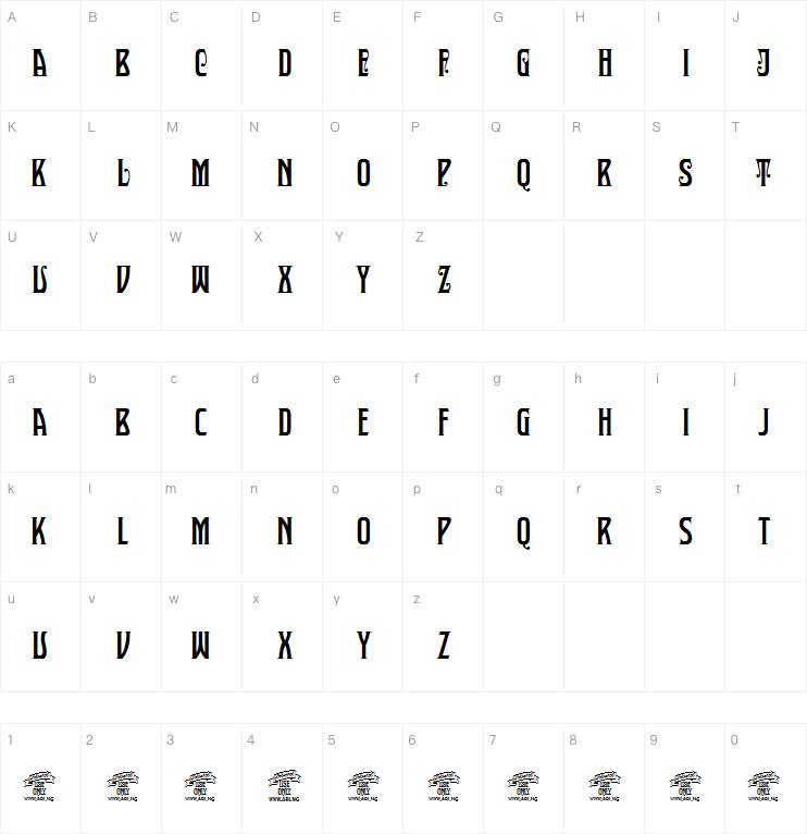 Sultan Cafe字体