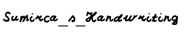 Sumirca_s_Handwriting