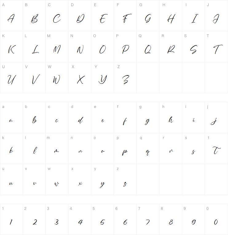 Summer Clarisa字体